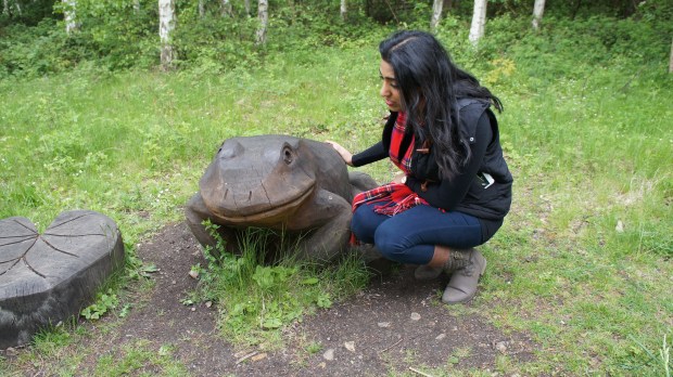 It isn't gonna turn into a Prince, dear. 